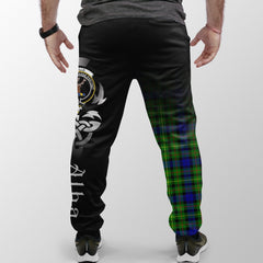 Clan Rollo Modern Tartan Crest Jogger Sweatpants  Alba Celtic Style UZ78 Clan Rollo Tartan Today   