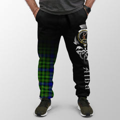 Clan Rollo Modern Tartan Crest Jogger Sweatpants  Alba Celtic Style UZ78 Clan Rollo Tartan Today   