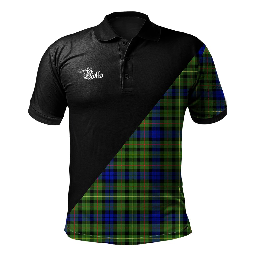 Clan Rollo Modern Clan - Military Polo Shirt DT11 Rollo Modern Tartan Tartan Polo   