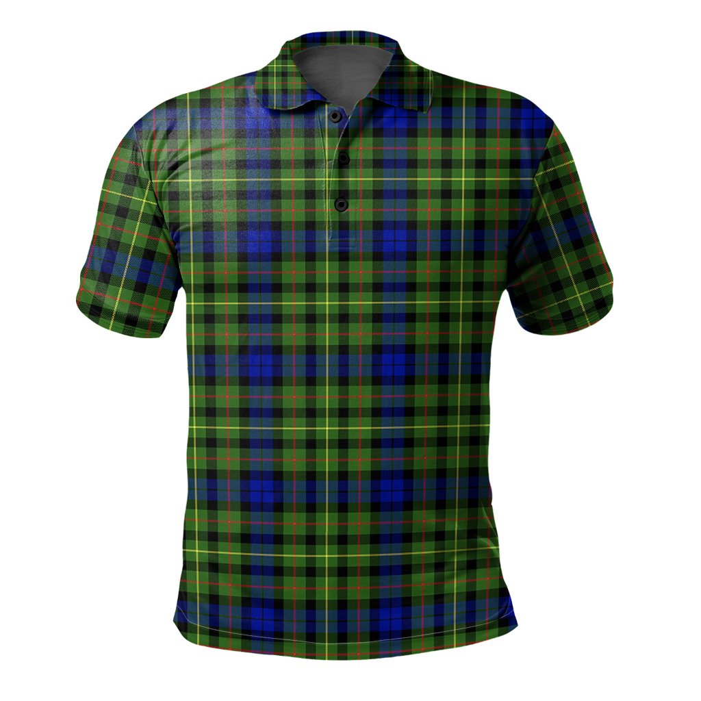 Clan Rollo Modern Tartan Polo Shirt SJ87 Rollo Modern Tartan Tartan Polo   