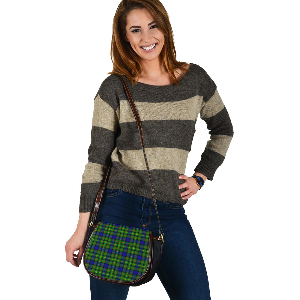 Clan Rollo Modern Tartan Saddle Handbags QF31 Clan Rollo Tartan Today   