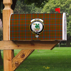 Clan Seton Hunting Modern Tartan Crest Mailbox UC75 Clan Seton Tartan Today   