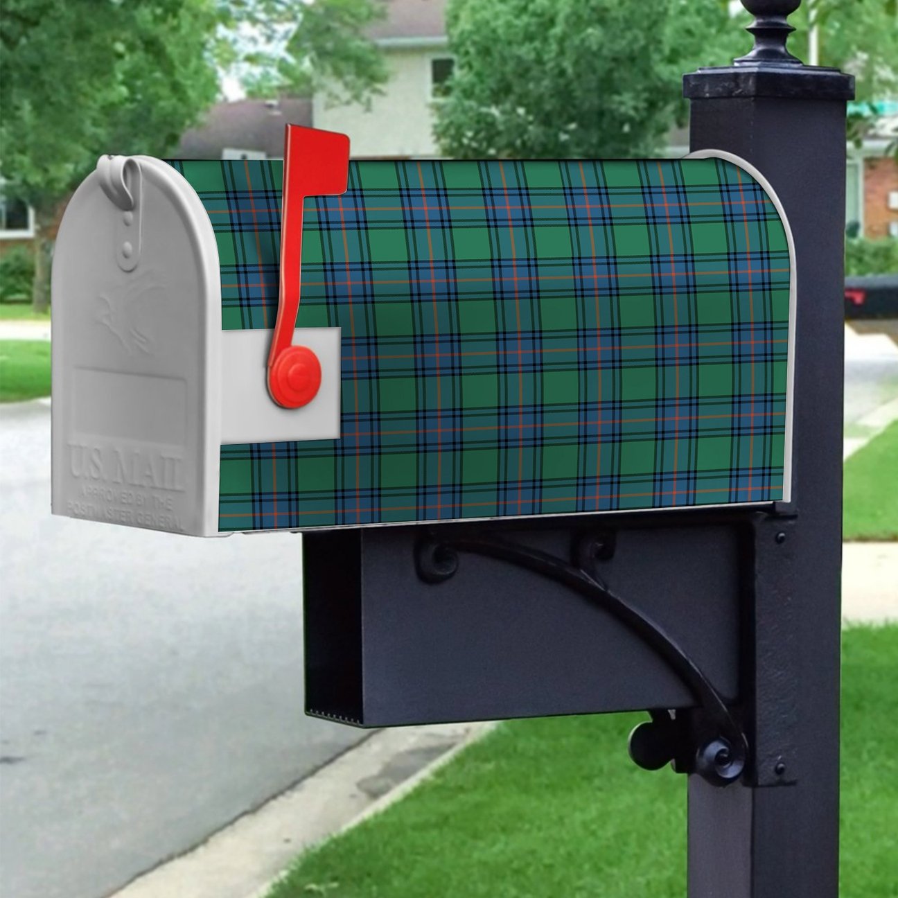 Clan Shaw Ancient Tartan Crest Mailbox XG92 Clan Shaw Tartan Today   