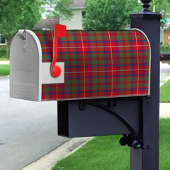 Clan Shaw Red Modern Tartan Crest Mailbox ET89 Clan Shaw Tartan Today   