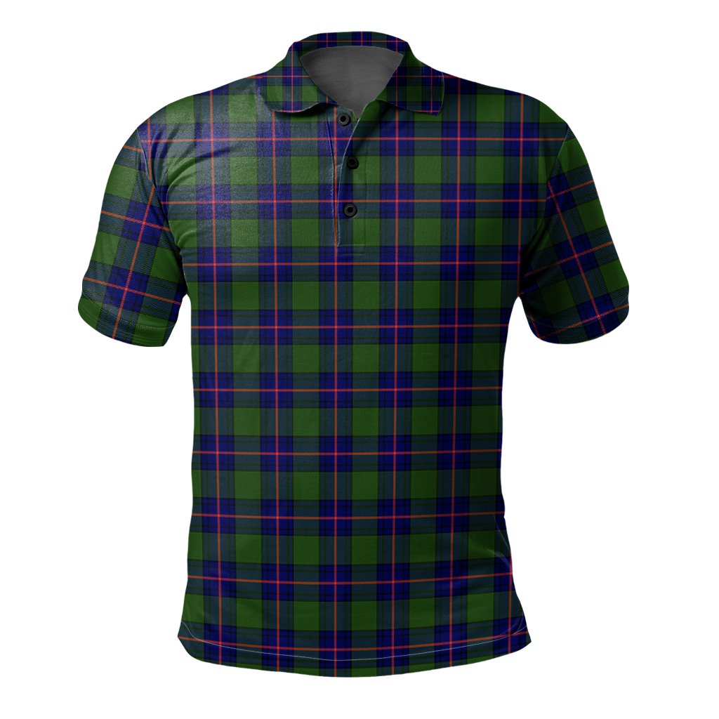 Clan Shaw Modern Tartan Polo Shirt SY98 Shaw Modern Tartan Tartan Polo   