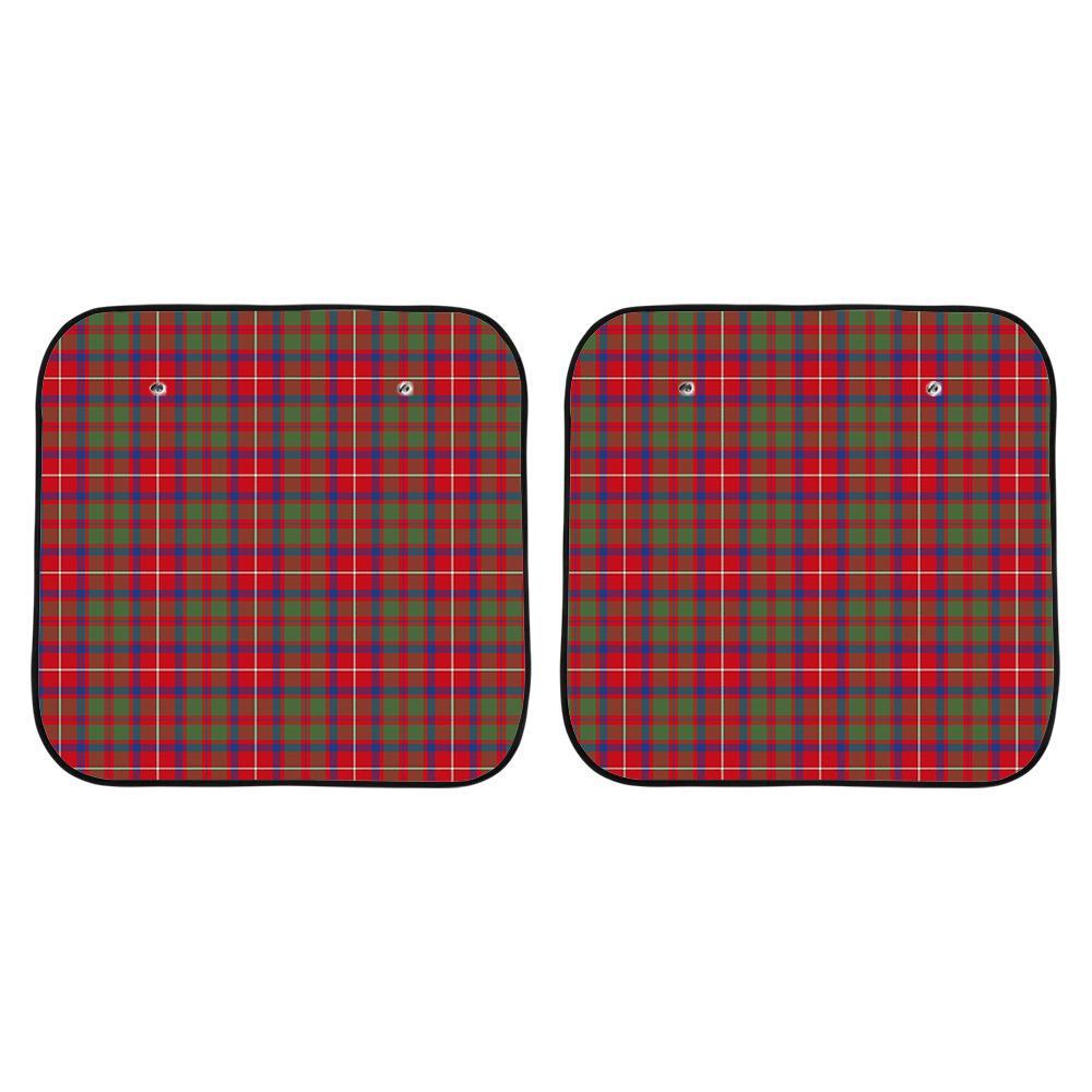 Clan Shaw Red Modern Tartan Sun Shade 2 Pieces WP56 Clan Shaw Tartan Today   