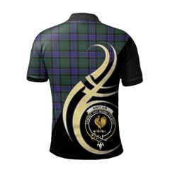 Clan Sinclair Hunting Modern Tartan Polo Shirt - Believe In Me Style HE31 Sinclair Hunting Modern Tartan Tartan Polo   