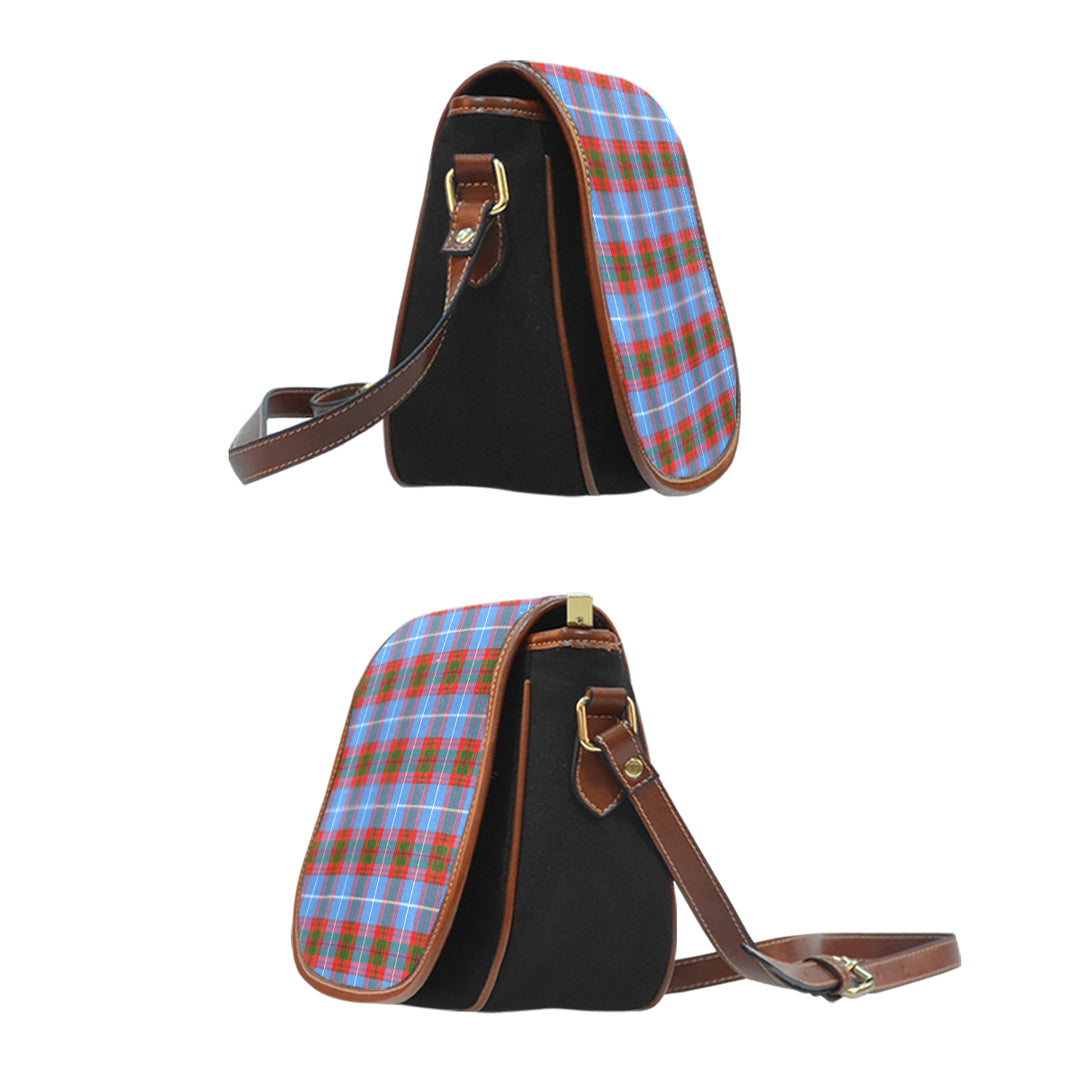 Clan Spalding Tartan Saddle Handbags UJ85 Clan Spalding Tartan Today   