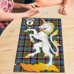 Clan Stirling Bannockburn Tartan Crest Unicorn Scotland Jigsaw Puzzles Gift For Family IE27 Clan Stirling Tartan Today   