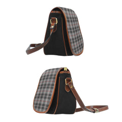 Clan Thompson Grey Tartan Saddle Handbags UD64 Clan Thompson Tartan Today   