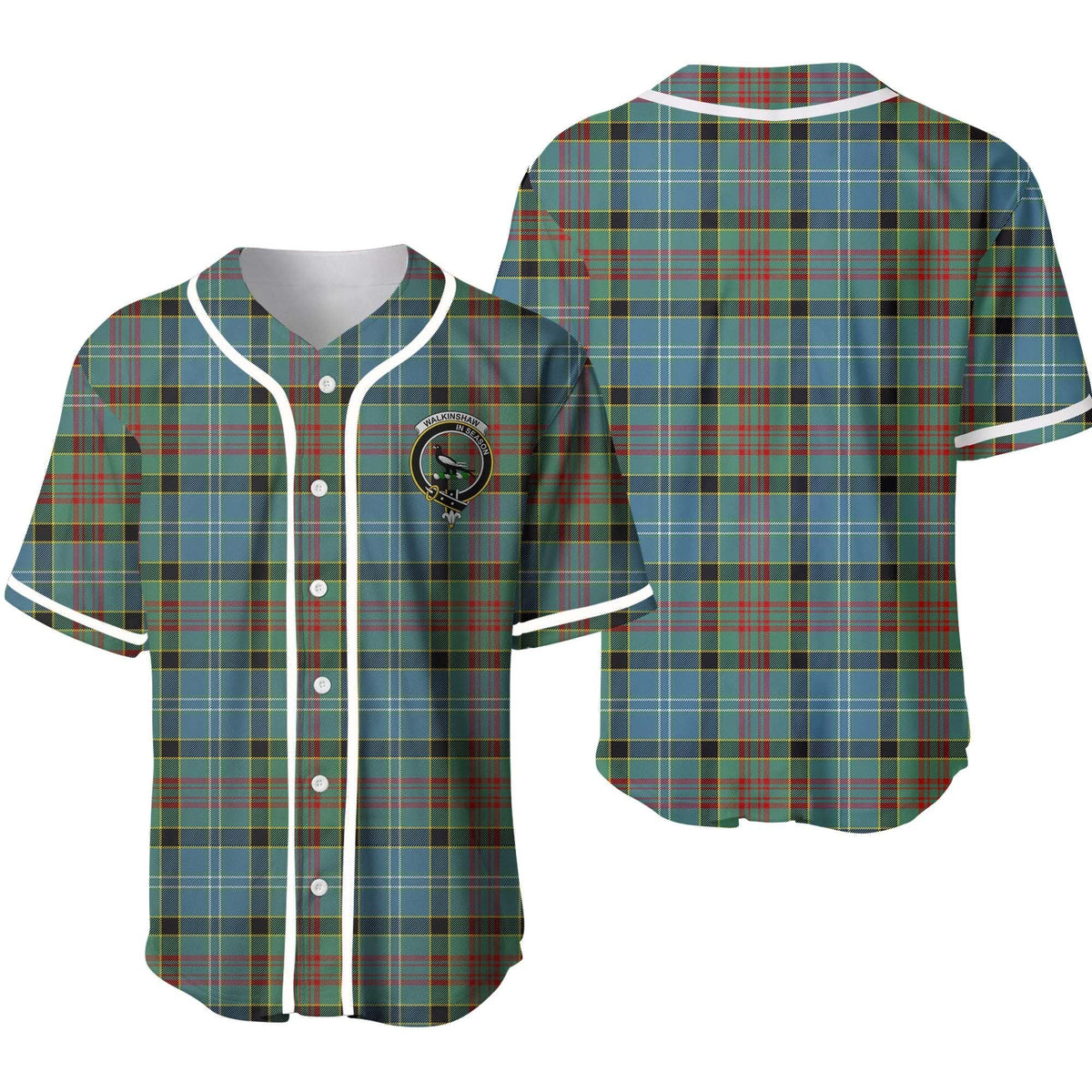 Clan Walkinshaw Tartan Unisex Baseball Jersey EA87XB69 Clan Shaw Tartan Today   