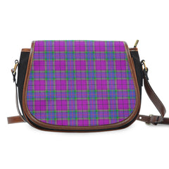 Clan Wardlaw Modern Tartan Saddle Handbags GZ64 Clan Wardlaw Tartan Today   