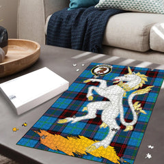 Clan Wedderburn Tartan Crest Unicorn Scotland Jigsaw Puzzles Gift For Family HM88 Clan Wedderburn Tartan Today   