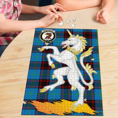 Clan Wedderburn Tartan Crest Unicorn Scotland Jigsaw Puzzles Gift For Family HM88 Clan Wedderburn Tartan Today   