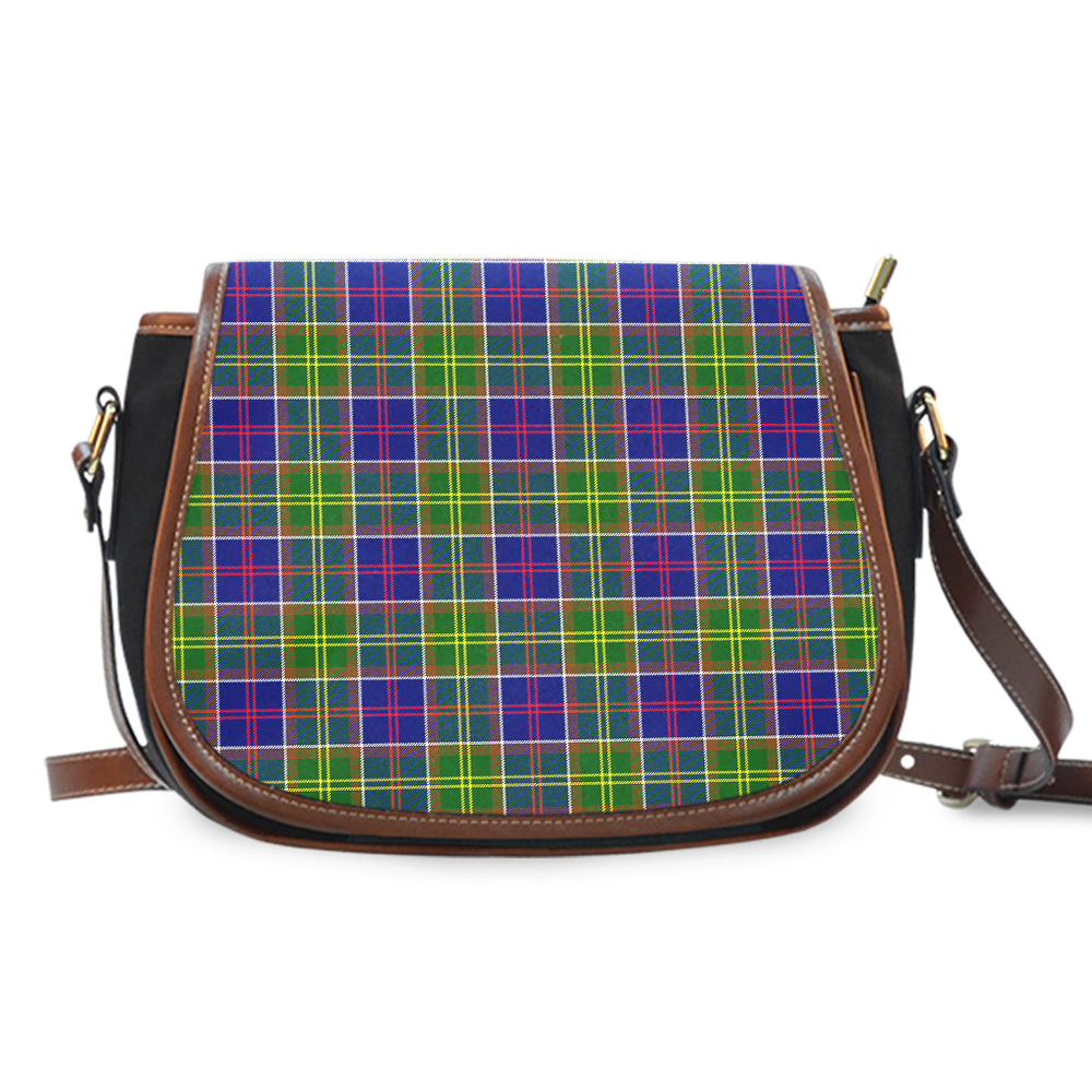 Clan Whitefoord Modern Tartan Saddle Handbags RI74 Clan Whitefoord Tartan Today   