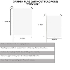 Clan Ferguson Modern Tartan Crest Black Garden Flag  - Gold Thistle  GB92 Clan Garden Tartan Today   