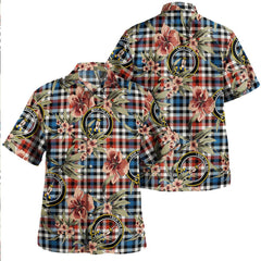 Bell Border (Bell Southern Bell) Ancient Tartan Clan Crest Badge Aloha Hawaiian Shirt Tropical Old Style UR32 Bell Border (Bell Southern Bell) Ancient Tartan Tartan Today   