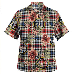 Bell Border (Bell Southern Bell) Modern Tartan Clan Crest Badge Aloha Hawaiian Shirt Tropical Old Style FI86 Bell Border (Bell Southern Bell) Modern Tartan Tartan Today   