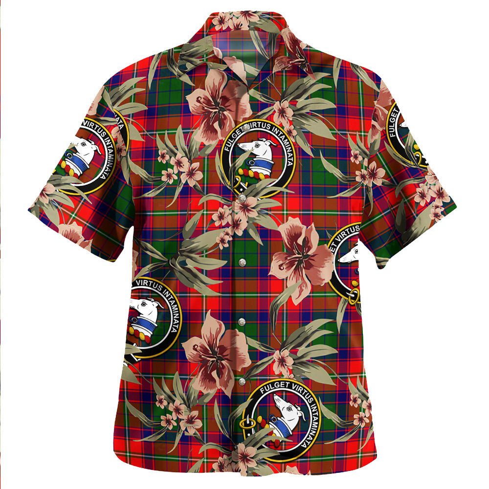 Belshes Tartan Clan Crest Badge Aloha Hawaiian Shirt Tropical Old Style BY43 Belshes Tartan Tartan Today   