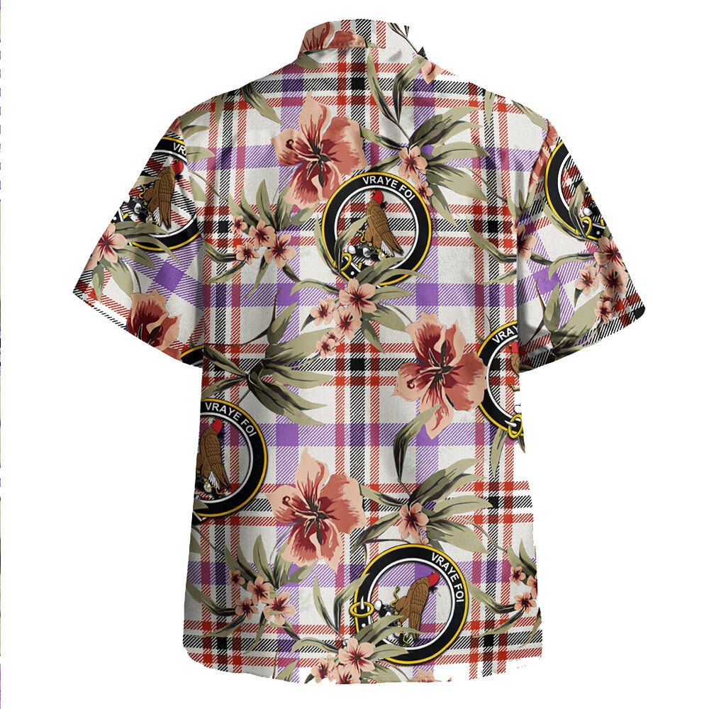 Boswell Dress Ancient Tartan Clan Crest Badge Aloha Hawaiian Shirt Tropical Old Style DE44 Boswell Dress Ancient Tartan Tartan Today   