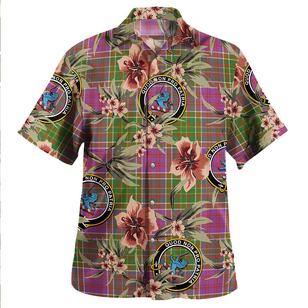 Bowie Ancient Tartan Clan Crest Badge Aloha Hawaiian Shirt Tropical Old Style CQ44 Bowie Ancient Tartan Tartan Today   