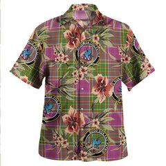 Bowie Ancient Tartan Clan Crest Badge Aloha Hawaiian Shirt Tropical Old Style CQ44 Bowie Ancient Tartan Tartan Today   