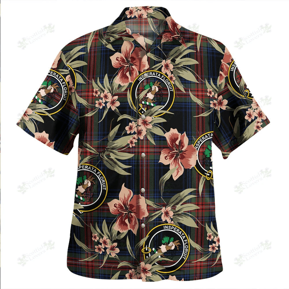 Braveheart Warrior (Watson #2) Modern Tartan Clan Crest Badge Aloha Hawaiian Shirt Tropical Old Style TT60 Braveheart Warrior (Watson #2) Modern Tartan Tartan Today   