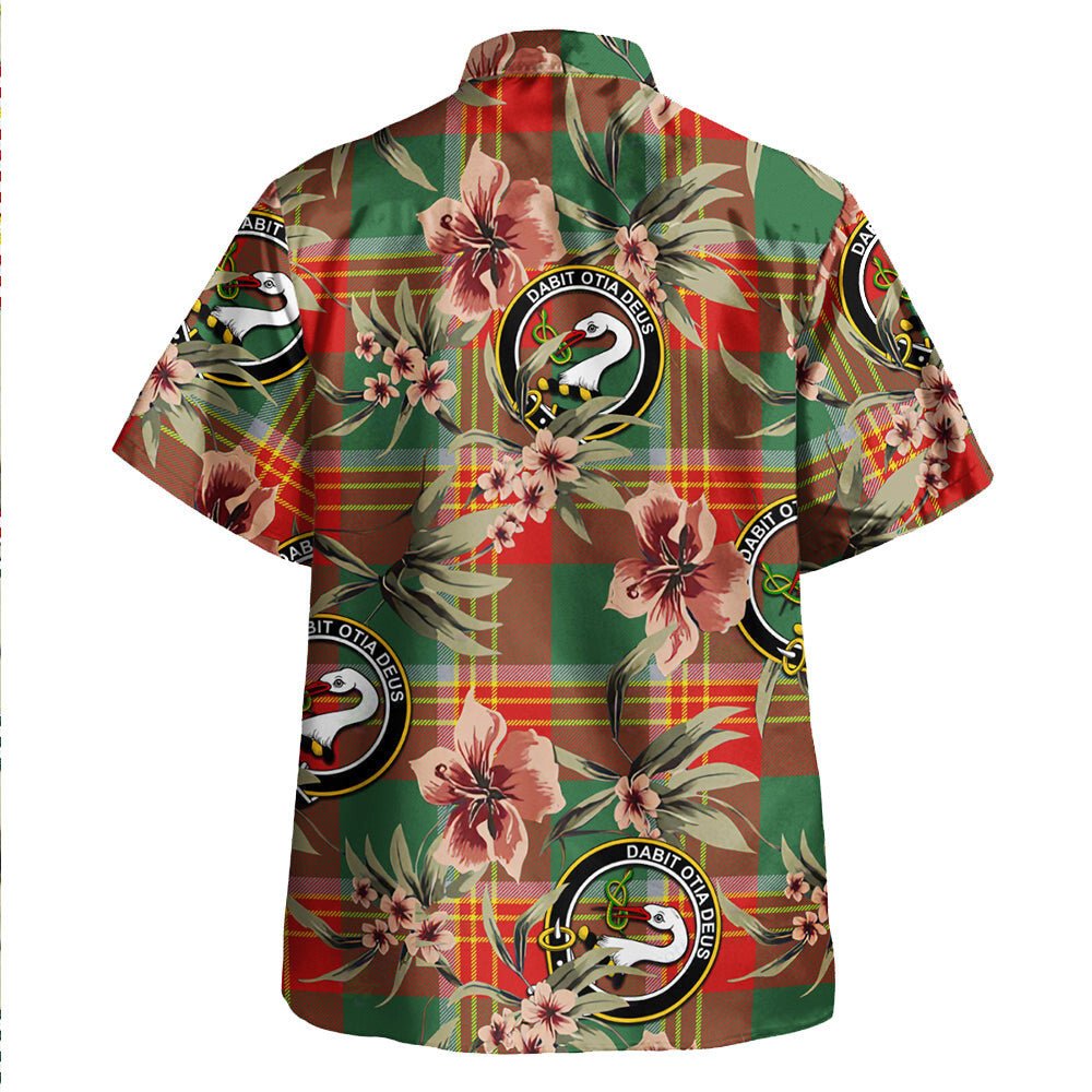 Brisbane Modern Tartan Clan Crest Badge Aloha Hawaiian Shirt Tropical Old Style CE27 Brisbane Modern Tartan Tartan Today   