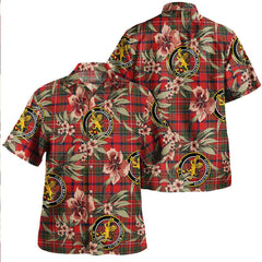 Brown of Castledean (Broun of Castledean) Modern Tartan Clan Crest Badge Aloha Hawaiian Shirt Tropical Old Style ZJ83 Brown of Castledean (Broun of Castledean) Modern Tartan Tartan Today   