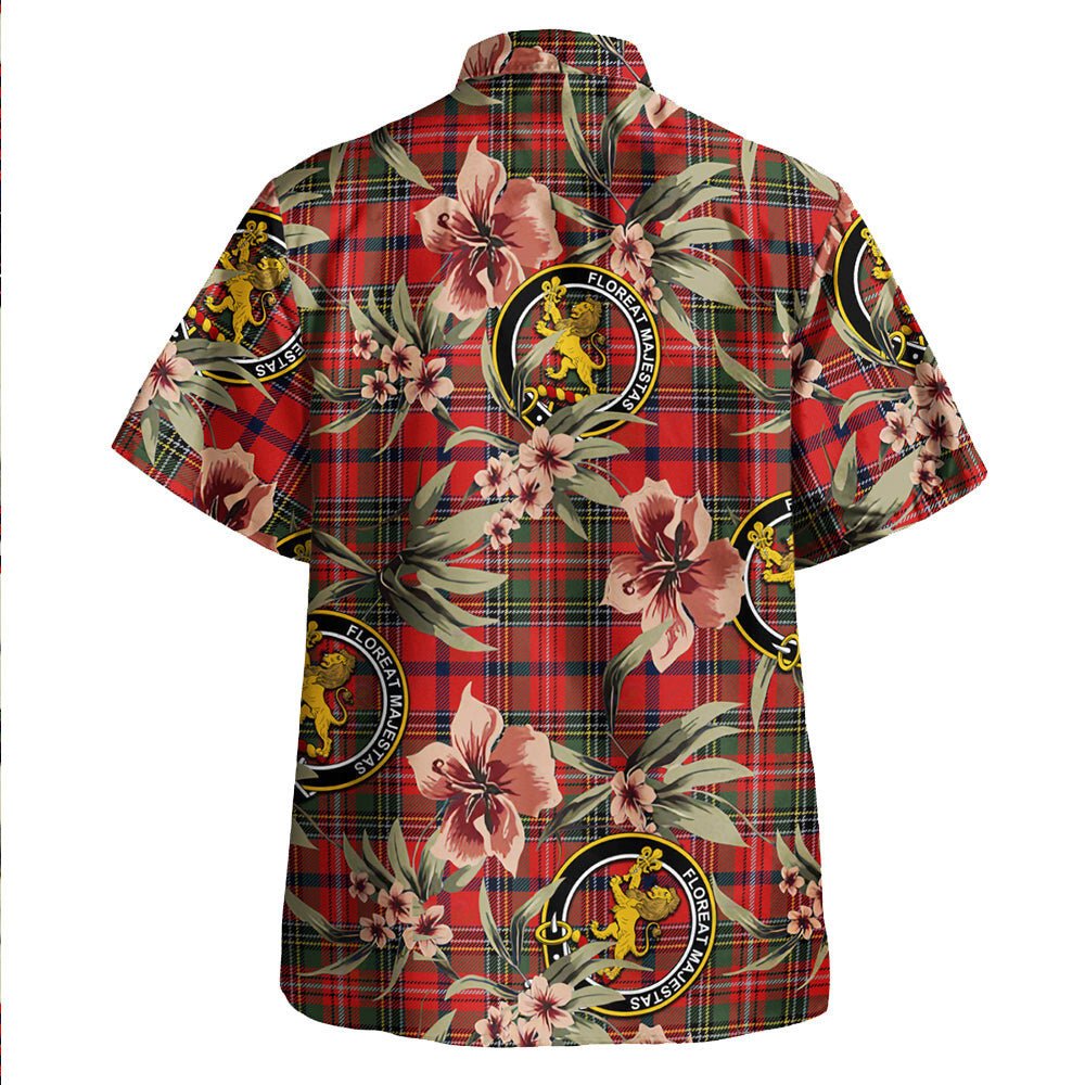 Brown of Castledean (Broun of Castledean) Modern Tartan Clan Crest Badge Aloha Hawaiian Shirt Tropical Old Style ZJ83 Brown of Castledean (Broun of Castledean) Modern Tartan Tartan Today   