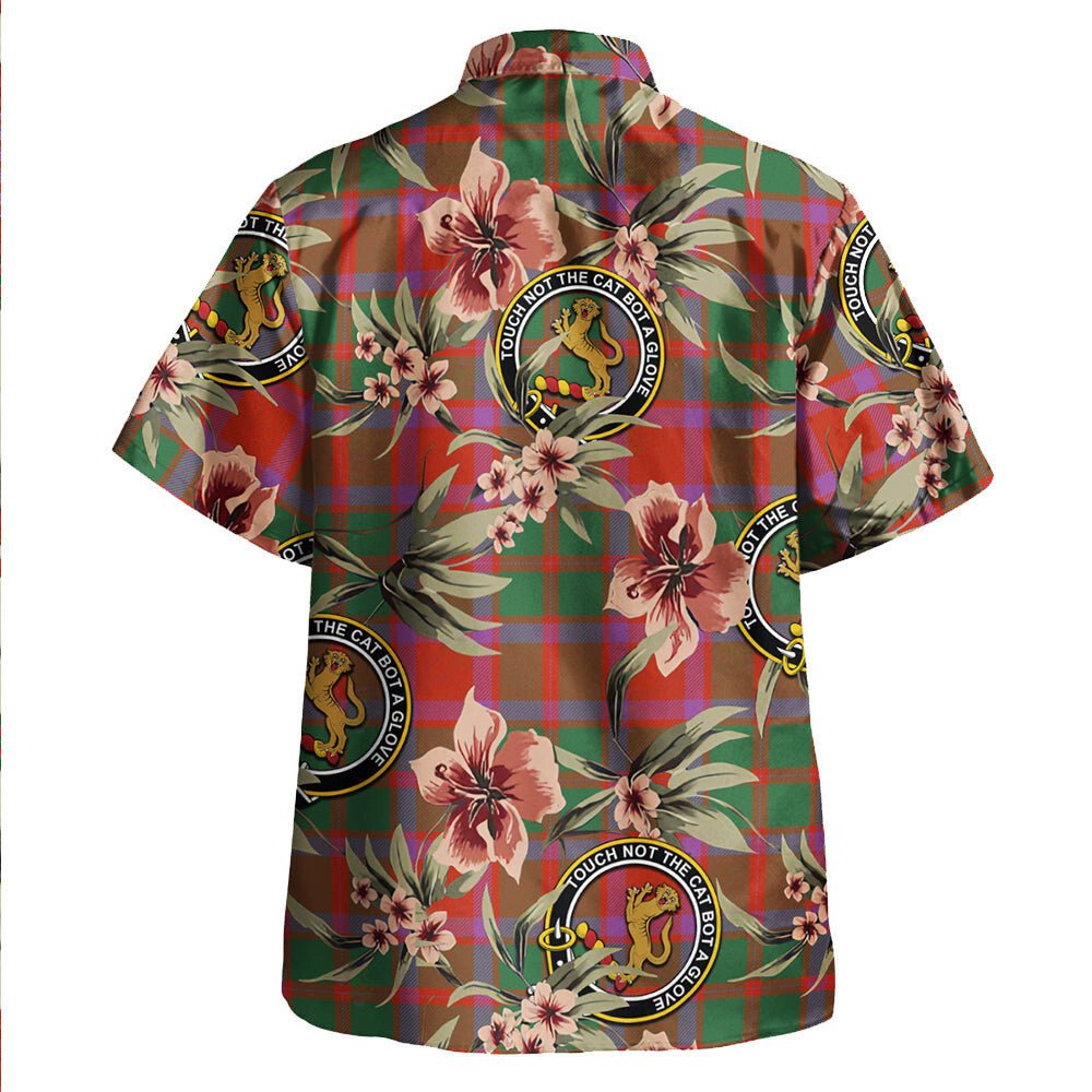 Caledonian (MacKintosh #3) Ancient Tartan Clan Crest Badge Aloha Hawaiian Shirt Tropical Old Style ST97 Caledonian (MacKintosh #3) Ancient Tartan Tartan Today   