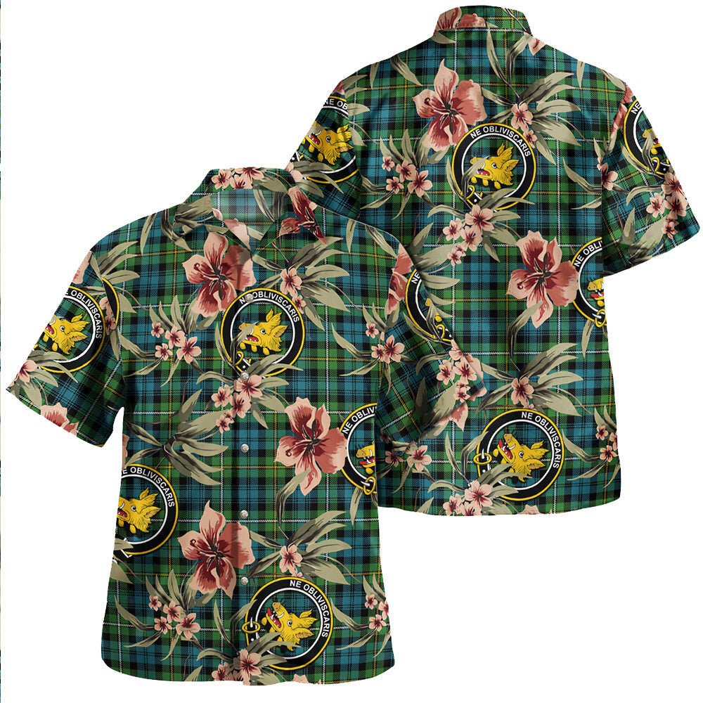 Campbell of Argyll Ancient 2 Tartan Clan Crest Badge Aloha Hawaiian Shirt Tropical Old Style PH75 Campbell of Argyll Ancient 2 Tartan Tartan Today   