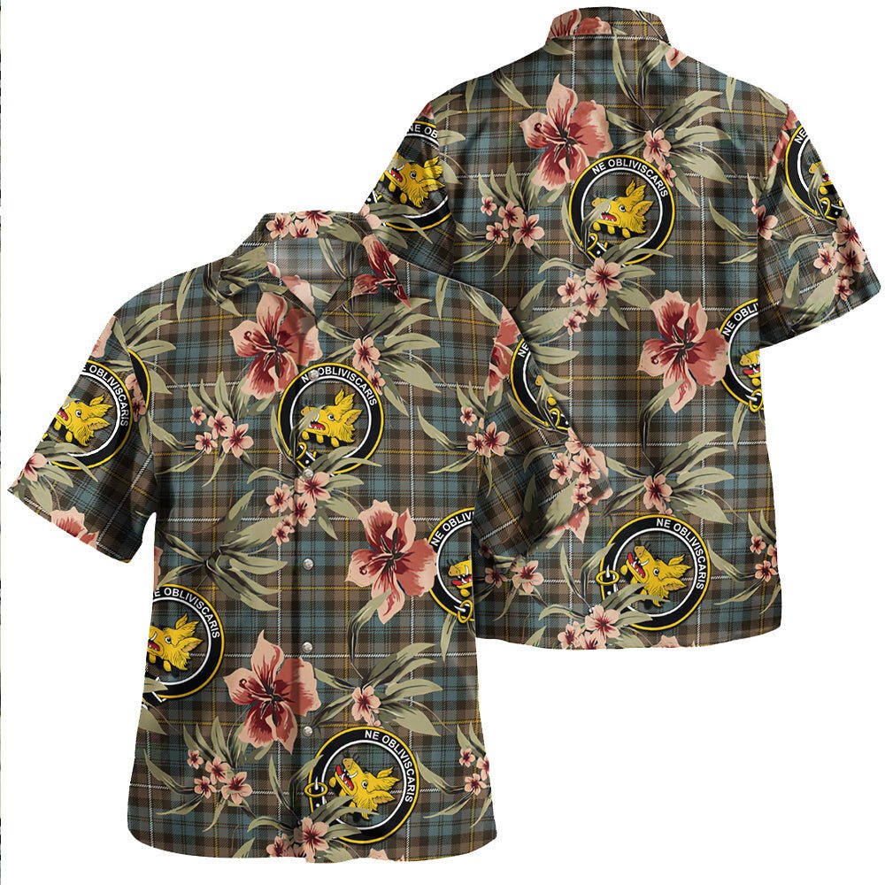 Campbell of Argyll Weathered 2 Tartan Clan Crest Badge Aloha Hawaiian Shirt Tropical Old Style RP84 Campbell of Argyll Weathered 2 Tartan Tartan Today   