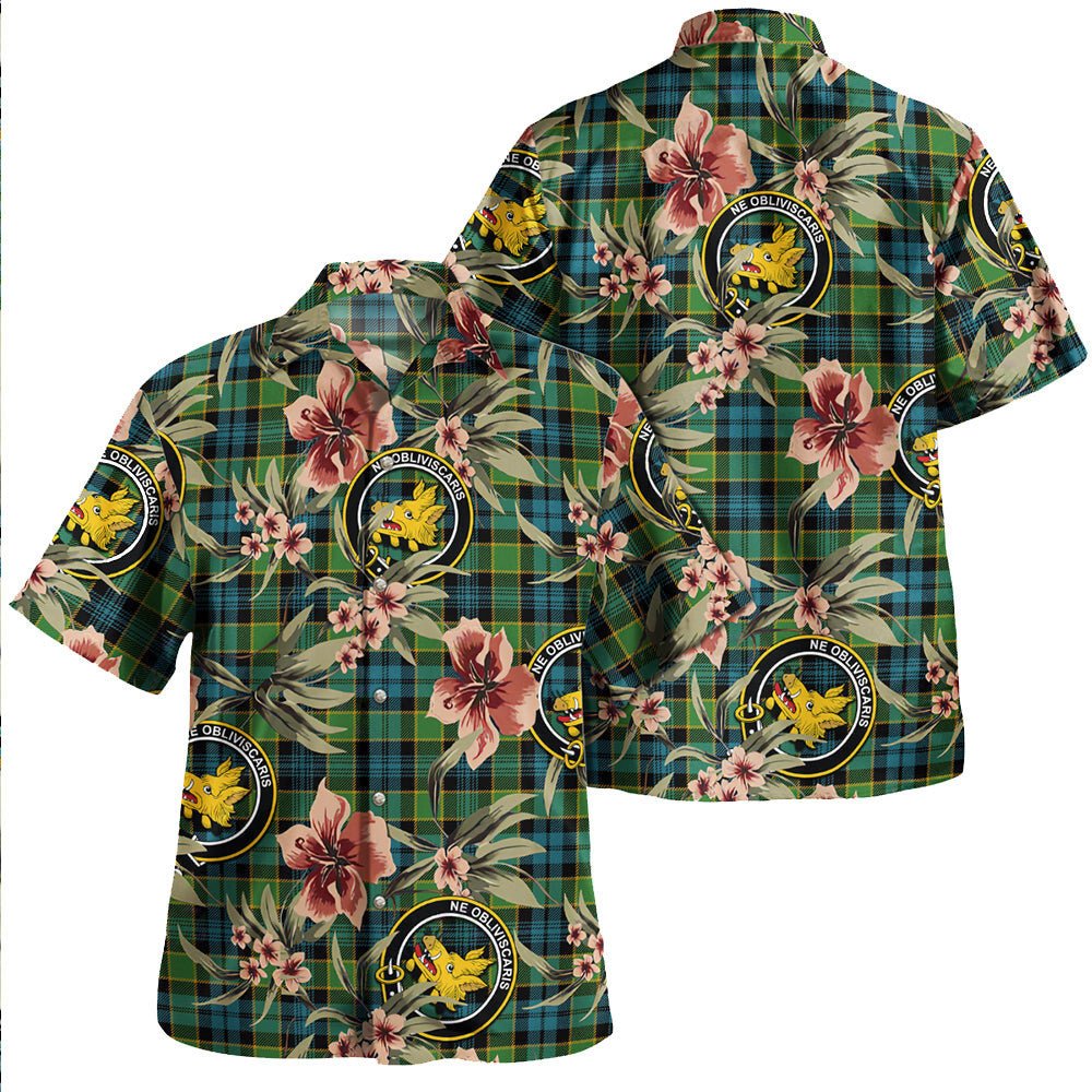 Campbell of Breadalbane Ancient 2 Tartan Clan Crest Badge Aloha Hawaiian Shirt Tropical Old Style AZ37 Campbell of Breadalbane Ancient 2 Tartan Tartan Today   