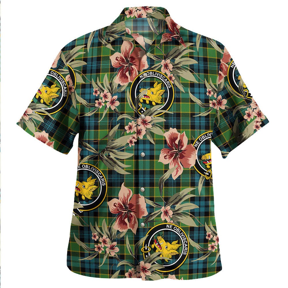 Campbell of Breadalbane Ancient 2 Tartan Clan Crest Badge Aloha Hawaiian Shirt Tropical Old Style AZ37 Campbell of Breadalbane Ancient 2 Tartan Tartan Today   