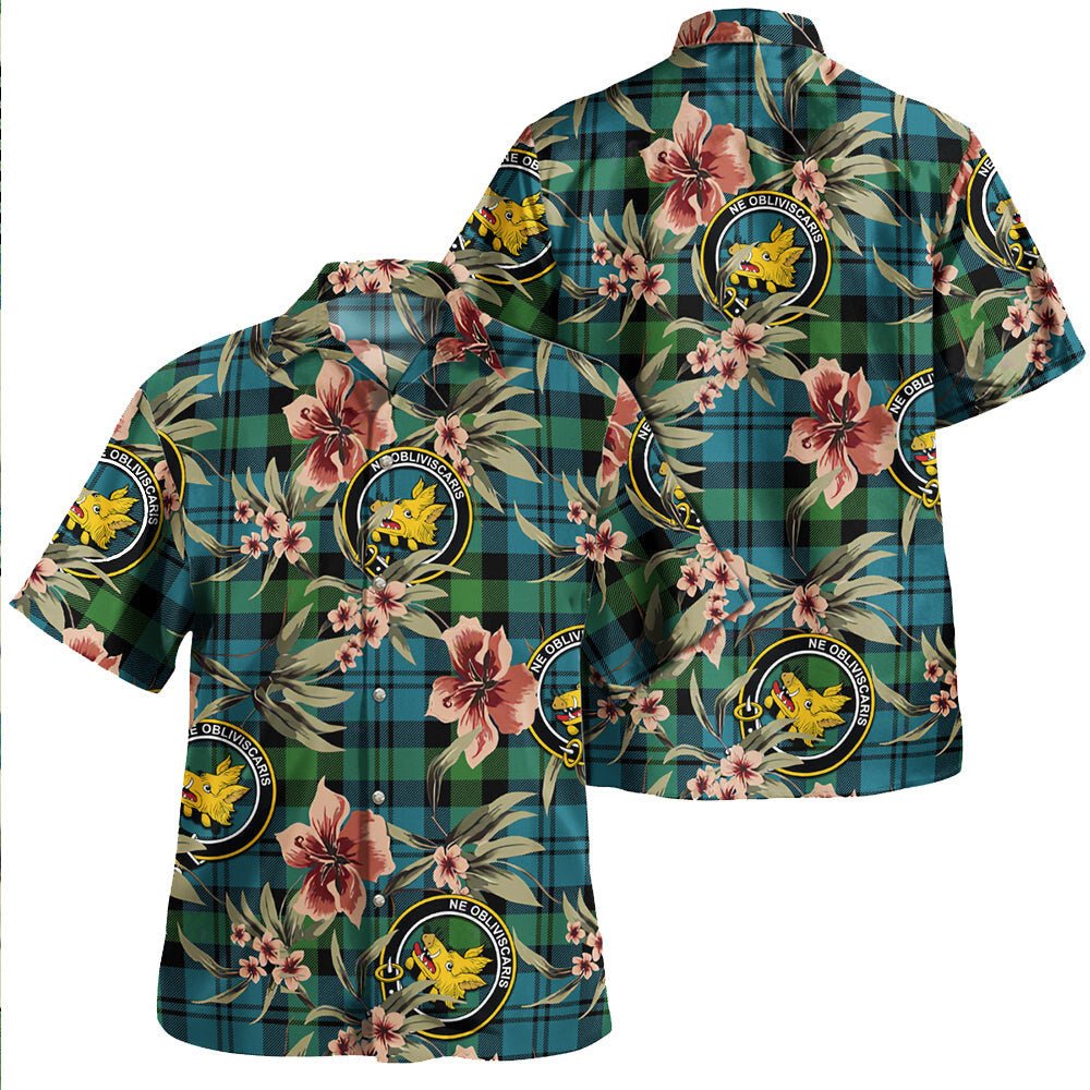 Campbell of Glenlyon Ancient 2 Tartan Clan Crest Badge Aloha Hawaiian Shirt Tropical Old Style VR93 Campbell of Glenlyon Ancient 2 Tartan Tartan Today   