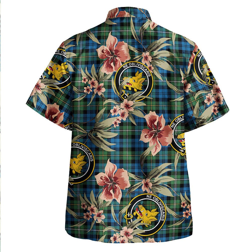 Campbell of Loudon (Campbell Louden) Ancient 2 Tartan Clan Crest Badge Aloha Hawaiian Shirt Tropical Old Style QM76 Campbell of Loudon (Campbell Louden) Ancient 2 Tartan Tartan Today   