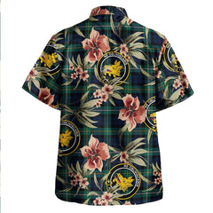 Campbell of Loudon (Campbell Louden) Modern 2 Tartan Clan Crest Badge Aloha Hawaiian Shirt Tropical Old Style NA37 Campbell of Loudon (Campbell Louden) Modern 2 Tartan Tartan Today   