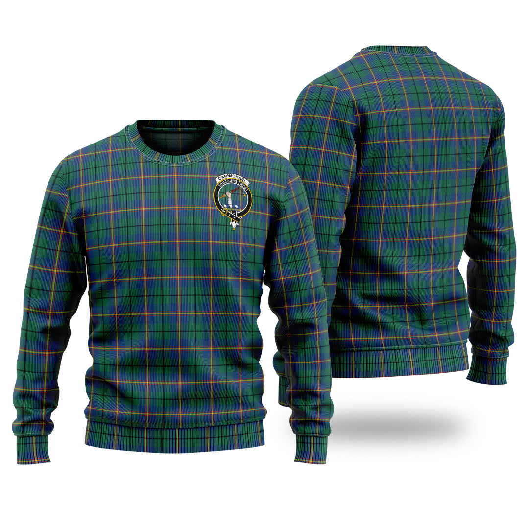 Clan Carmichael Ancient Tartan Christmas Ugly Sweater BX14 Carmichael Ancient Tartan Tartan Sweater   