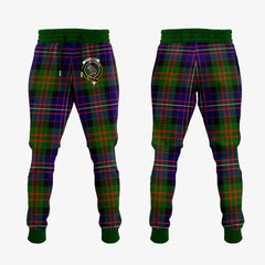 Clan Chalmers Modern Tartan Crest Jogger Sweatpants RN88 Clan Chalmers Tartan Today   