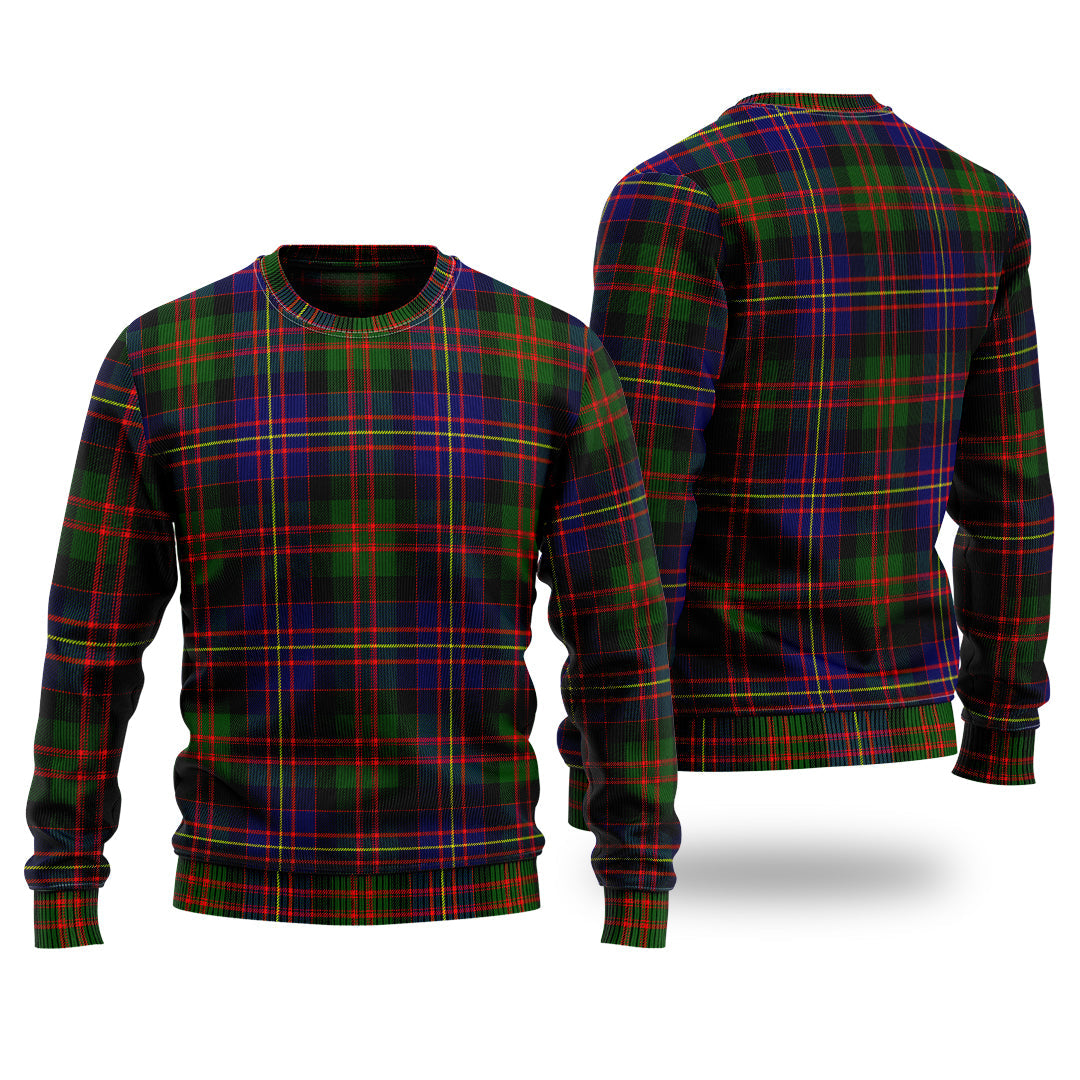 Clan Chalmers Modern Tartan Christmas Ugly Sweater RJ62 Chalmers Modern Tartan Tartan Sweater   