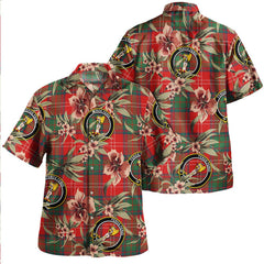 Chisholm Modern Tartan Clan Crest Badge Aloha Hawaiian Shirt Tropical Old Style AU91 Chisholm Modern Tartan Tartan Today   