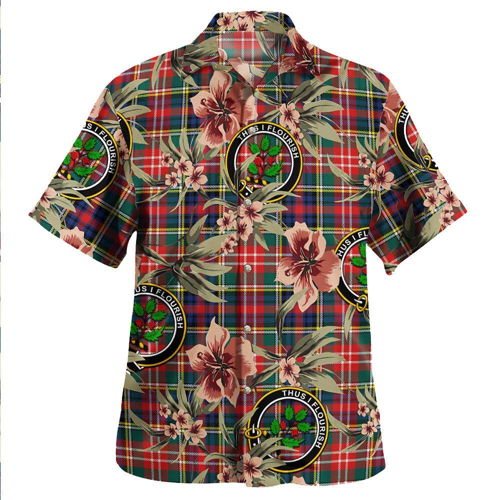 Christie Modern Tartan Clan Crest Badge Aloha Hawaiian Shirt Tropical Old Style AT33 Christie Modern Tartan Tartan Today   