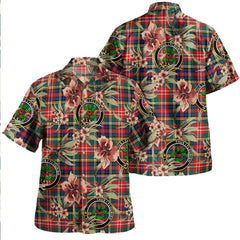 Christie Modern Tartan Clan Crest Badge Aloha Hawaiian Shirt Tropical Old Style AT33 Christie Modern Tartan Tartan Today   