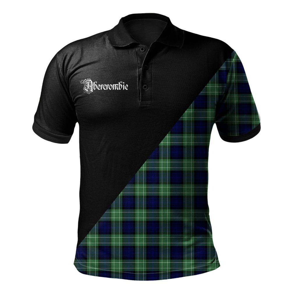 Clan Abercrombie Clan - Military Polo Shirt VG37 Abercrombie Tartan Tartan Polo   