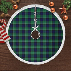 Clan Abercrombie Tartan Christmas Tree Skirt DA72 Abercrombie Tartan Tartan Christmas   