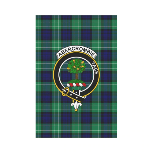 Clan Abercrombie Tartan Crest Garden Flag BQ47 Clan Abercrombie Tartan Today   