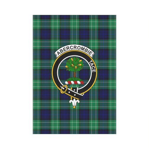 Clan Abercrombie Tartan Crest Garden Flag BQ47 Clan Abercrombie Tartan Today   