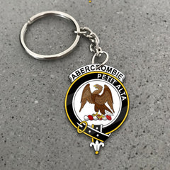 Clan Abercrombie Tartan Crest Keychain WC97 Clan Abercrombie Tartan Today   