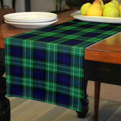 Clan Abercrombie Tartan Table Runner Cotton HG46 Abercrombie Tartan Tartan Table Runner   